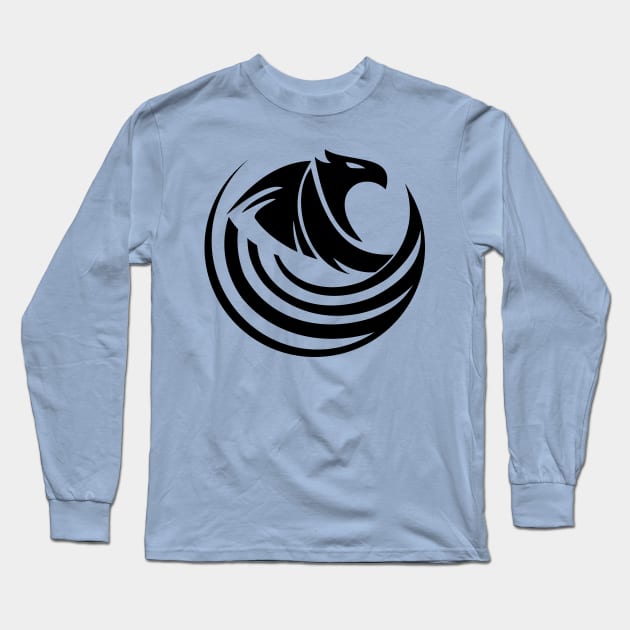 Night Shadows (Black) Long Sleeve T-Shirt by writeremyflagg